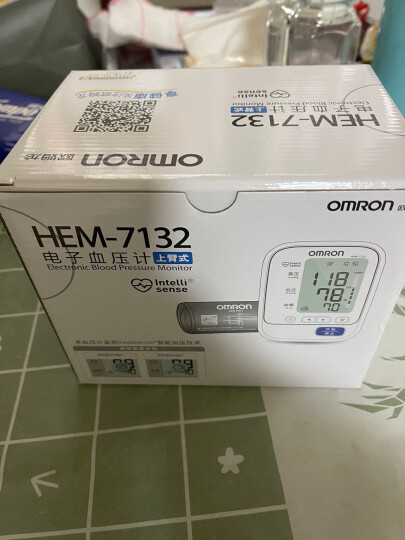 欧姆龙（OMRON）电子血压计医用家用上臂式高血压测量仪血压仪U12 晒单图