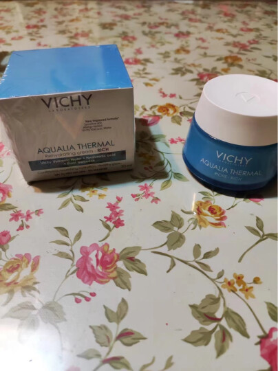 薇姿VICHY温泉矿物水活霜(滋润型)50ml（ 滋润保湿补水面霜护肤品） 晒单图