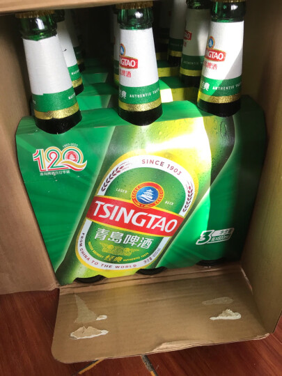 青岛啤酒（TsingTao）经典11度330ml*24听 整箱装（新老包装随机发货）五一出游 晒单图