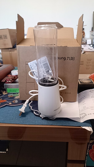 九阳（Joyoung）榨汁机迷你便携式果汁机多功能料理机榨汁杯双杯果汁杯可打小米糊 L3-C1 白色 晒单图