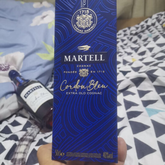 马爹利（Martell）  蓝带XO级 干邑白兰地 洋酒  350ml 晒单图