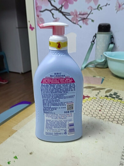 哈罗闪（sanosan）婴幼儿润肤乳500ml【0-12岁】身体乳面霜宝宝润肤霜清爽保湿滋润 晒单图