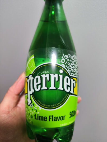 Perrier巴黎水（Perrier）法国原装进口 气泡矿泉水 青柠味500ml*24瓶  晒单图