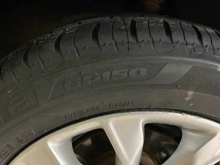 普利司通（Bridgestone）汽车轮胎 195/65R15 91H TECHNO 适配宝来/高尔夫/卡罗拉 晒单图