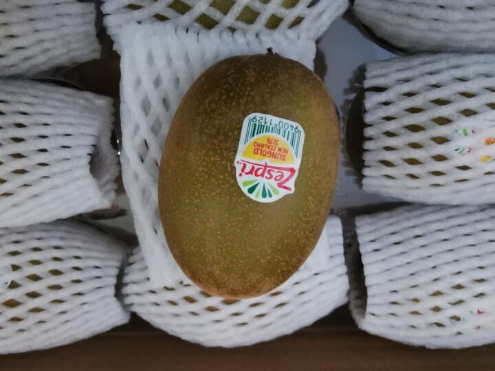 佳沛（zespri）新西兰阳光金奇异果 8个装 特大果单果重约124-146g 水果 猕猴桃 晒单图