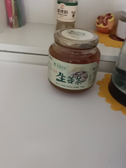 原装进口韩国农协 蜂蜜生姜茶 蜂蜜糖姜茶 姜糖蜂蜜糖水1000g  冲饮生姜汤 姜汁果味饮品 搭配红枣枸杞桂圆  晒单图