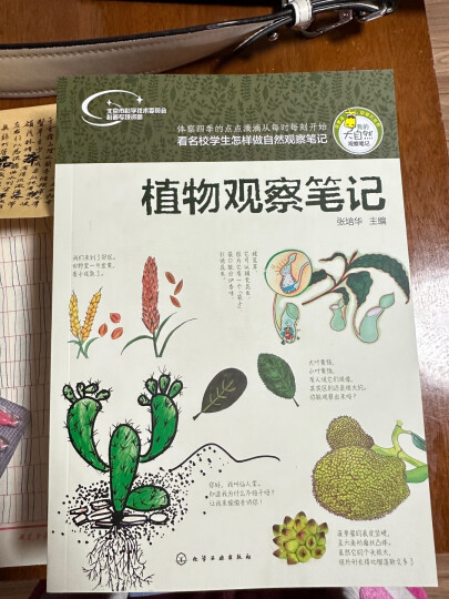 我的大自然观察笔记：植物观察笔记（7-10岁 全国名校小学生原创，7种观察方法+6种绘画方法） 晒单图