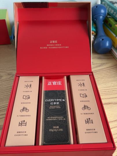 正官庄  人参 红参饮品100g（10g*10包）无添加含量15% 晒单图