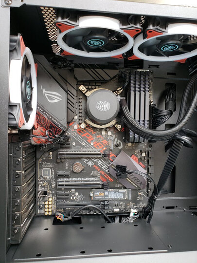 武极 旗舰i9 9900K/华硕RTX2080S-8G/16G内存 水冷吃鸡台式电脑主机DIY组装机 晒单图
