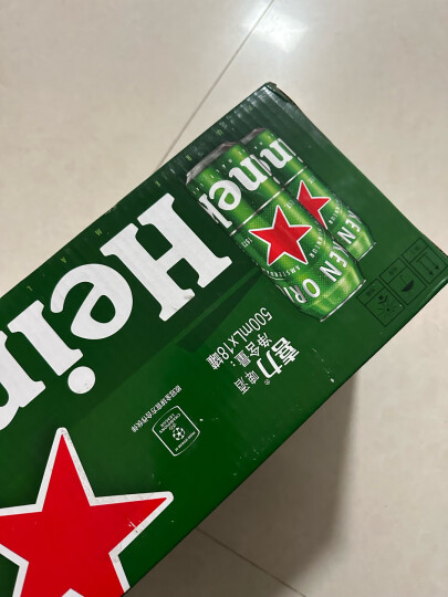 喜力经典330ml*24听整箱装 喜力啤酒Heineken 晒单图