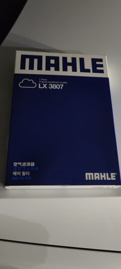 马勒空气滤芯滤清器LX2523(凯美瑞2.0/2.4L 06-14款/2.5L汽油 12-17款 晒单图