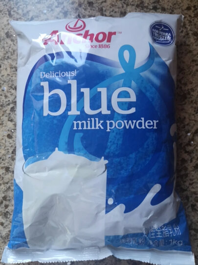 安佳（Anchor）高钙脱脂奶粉 1KG袋装  学生成人牛奶粉 新西兰进口奶源 早餐冲饮 晒单图