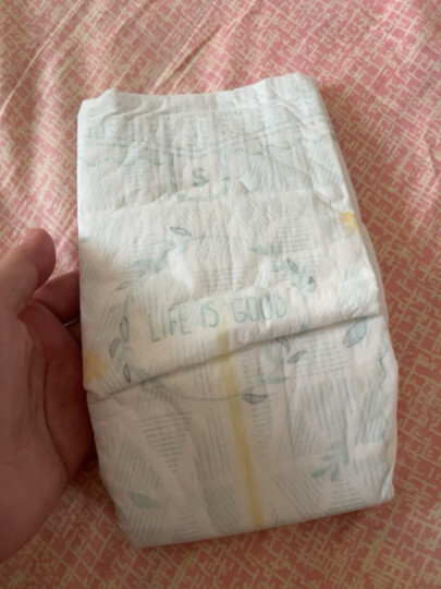 帮宝适一级帮纸尿裤S76片(4-8kg)尿裤尿不湿新生儿 婴儿 超薄透气散热 晒单图
