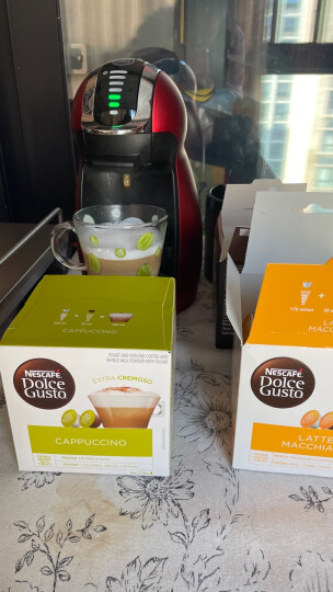 德龙（Delonghi）咖啡机 胶囊咖啡机 家用商用办公室 1L全自动 花式咖啡饮料机 EDG736.RM 晒单图