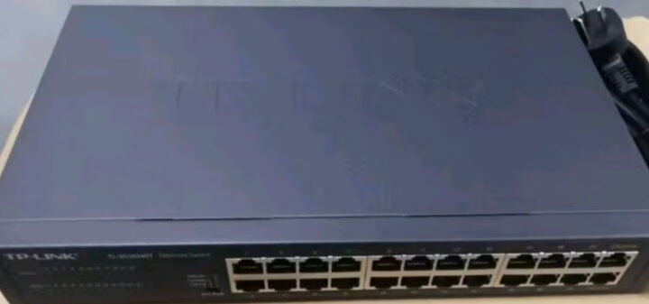 普联（TP-LINK） 24口全千兆交换机 非网管T系列 企业级交换器 监控网络网线分线器 分流器 TL-SG1024DT 晒单图