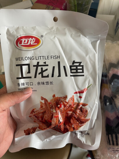 卫龙鱼豆腐混合口味180g休闲零食小吃烧烤味香辣味豆干辣条 晒单图