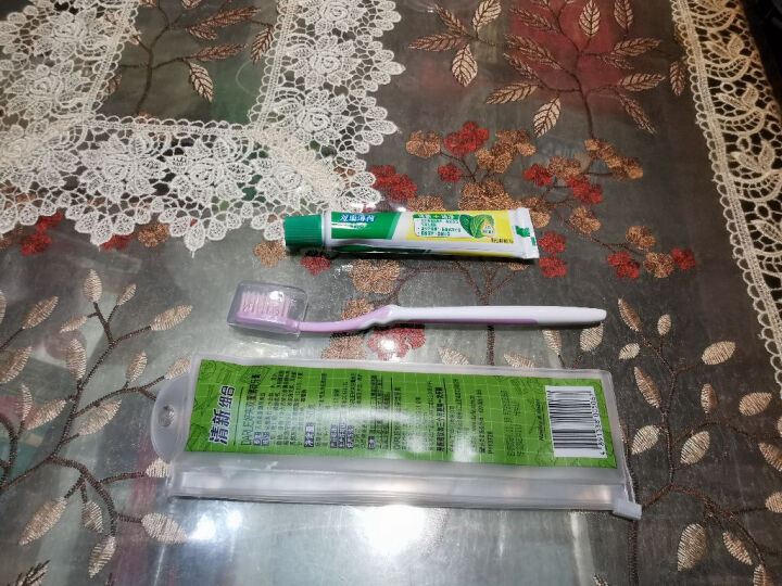 DARLIE好来(原黑人)超白牙膏40g+螺旋深洁牙刷 旅行便携套装 晒单图