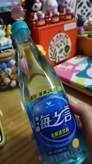 统一 海之言电解质饮料柠檬口味 500ml*15瓶/箱 （新老包装随机发货） 晒单图