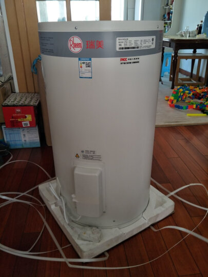 瑞美（Rheem）立式恒热电热水器 家商用/别墅容积式中央热水 竖式储水落地式热水器满足厨卫多点供水 400升 CSFL400-208K 9.6kW 经济款商用款 晒单图