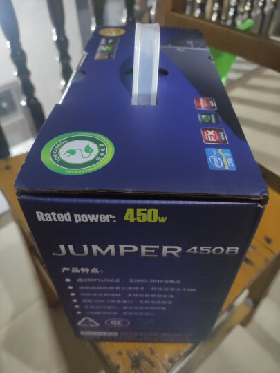 航嘉（Huntkey）JUMPER450B 铜牌450W 电脑电源（80PLUS铜牌/单路35A/主动PFC/双管正激/全电压/背部走线） 晒单图