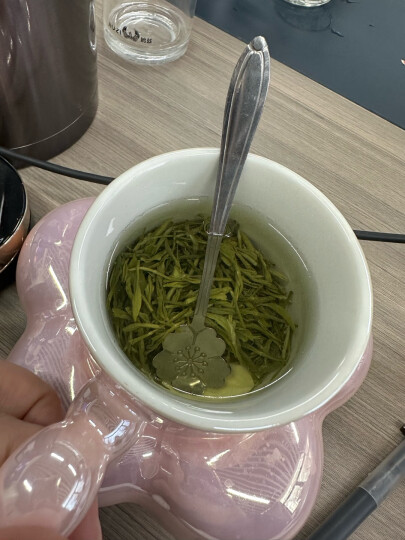 乐品乐茶绿茶毛尖茶叶特级250g  2024新茶明前礼袋装春茶嫩芽茶叶自己喝 晒单图