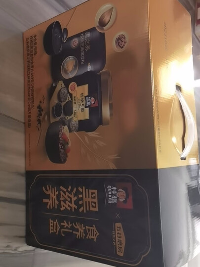 桂格（QUAKER）牛奶高钙燕麦片540g（27g*20袋） 早餐搭配 醇香系列 晒单图