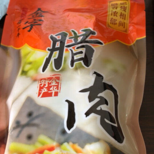 金字五花风干腊肉  非烟熏老字号 浙江特产 加热即食熟食腊味 260g/袋 晒单图