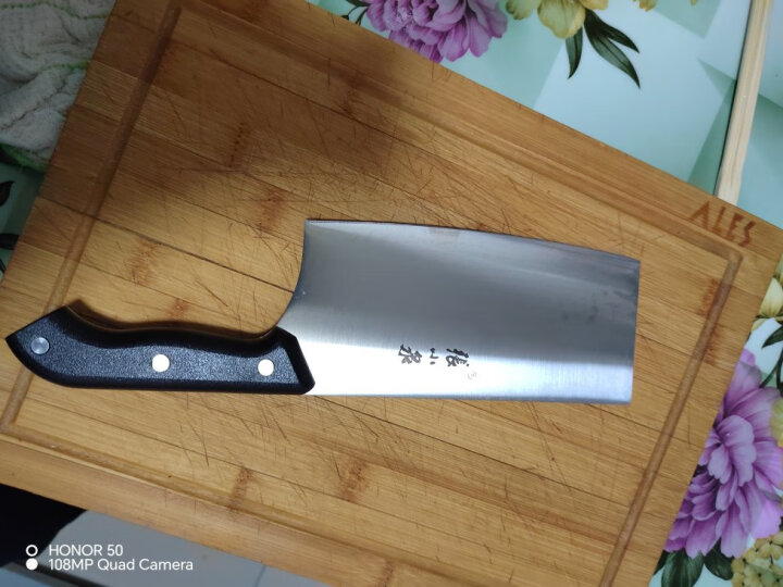 张小泉 厨房用刀家用不锈钢切菜刀 刀具菜刀单刀 切片刀菜刀女士N5472 晒单图