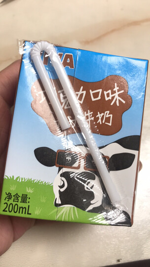 爱尔兰 进口牛奶 韦沃( VIVA)纯巧克力牛奶200ML*6盒 晒单图