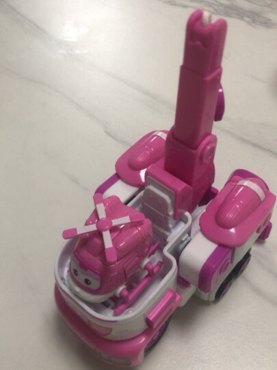奥迪双钻（AULDEY）超级飞侠载具变形机器人小爱变形消防车儿童玩具生日礼物720314 晒单图