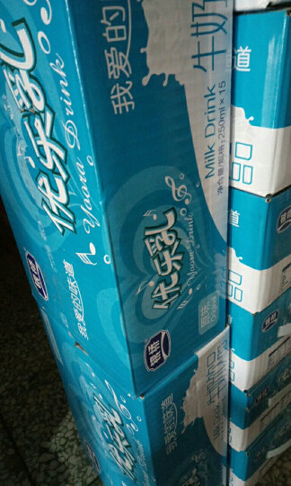 银桥 优乐乳 原味牛奶饮品 250ml*15整箱装 晒单图