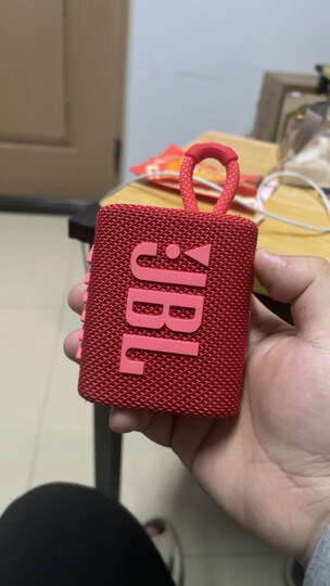 JBL GO 音乐金砖 便携式蓝牙音箱 低音炮 户外音箱 迷你小音响 可免提通话 儿童在线学习 居家教育 爵士黑 晒单图