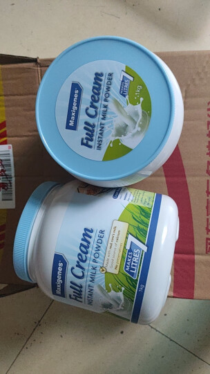 美可卓（Maxigenes）澳洲蓝胖子全脂成人奶粉1kg/罐0蔗糖高钙高蛋白儿童学生中老年 晒单图