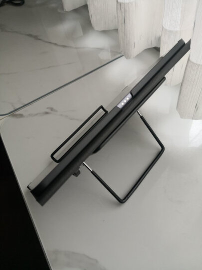 毕亚兹 金属平板电脑支架 黑色 桌面 懒人可调节 多功能视频直播架子 适用于平板电脑 通用 B4-小号 晒单图