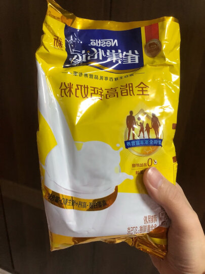 雀巢（Nestle）怡运 全家营养奶粉袋装300g 成人奶粉（新老包装交替发货） 晒单图