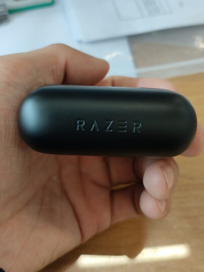 雷蛇（Razer）无线蓝牙耳机 战锤狂鲨BT 游戏耳塞 真无线 黑色（入耳式 音乐运动 长续航） 战锤BT版（绿色LOGO灯） 晒单图