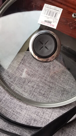 美厨（maxcook）玻璃盖汤锅盖 304不锈钢包边煎锅盖蒸锅盖20厘米 MPG220T 晒单图
