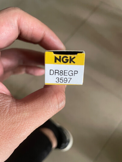 NGK摩托车铂金火花塞 DR8EGP 3597单支装适用于济南轻骑/嘉陵摩托/隆鑫摩托/新大洲本田/重庆建设雅马哈 晒单图