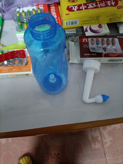 可孚洗鼻器 成人儿童鼻炎鼻腔喷雾冲洗器冲洗盐  鼻腔冲洗器 洗鼻盐4.5g  40包 晒单图