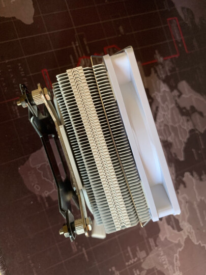 超频三（PCCOOLER）红海MINI增强版 CPU散热器（多平台/2热管/8cm双风扇/附带硅脂） 晒单图