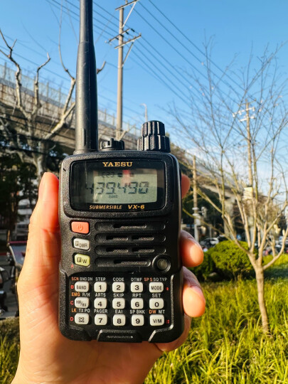 YAESU 八重洲 VX-6R 防水双频段手持对讲机 手台 行货 标配+座充+车充 晒单图