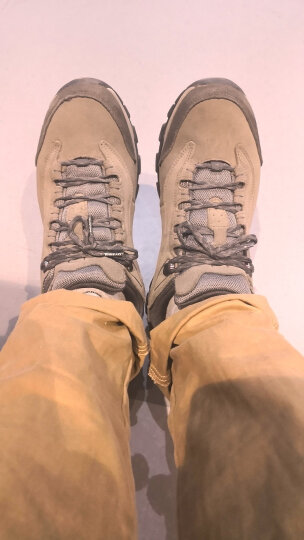 探路者（TOREAD）徒步鞋 男女士防滑耐磨登山鞋 秋冬季防泼水户外鞋 TFAA91057 中灰/深灰（男）42码 晒单图