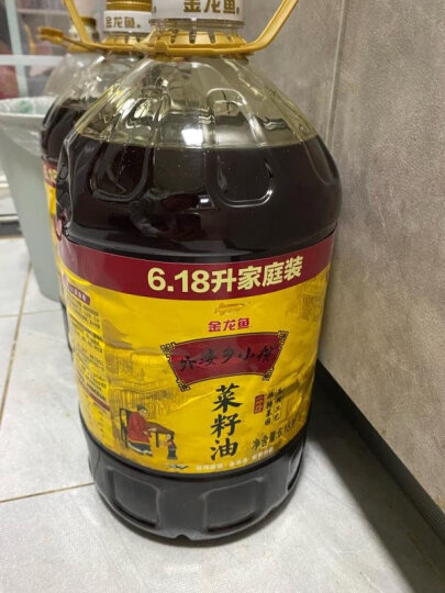 金龙鱼 食用油 非转基因 压榨 外婆乡小榨菜籽油5L（新老包装随机发货） 晒单图