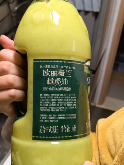 欧丽薇兰 Olivoila  食用油 压榨 纯正橄榄油1.6L  晒单图