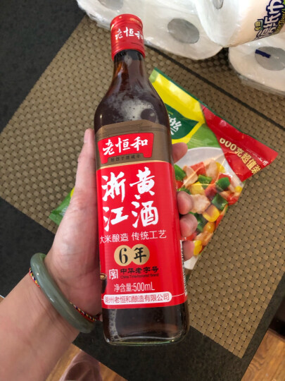 老恒和六年陈酿浙江黄酒500ml   去腥解膻烹饪料酒 提香增鲜调味料   晒单图