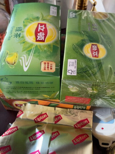 立顿（Lipton）绿茶安徽黄山100g 非独立袋泡双囊茶包办公室下午茶2g*50包 晒单图