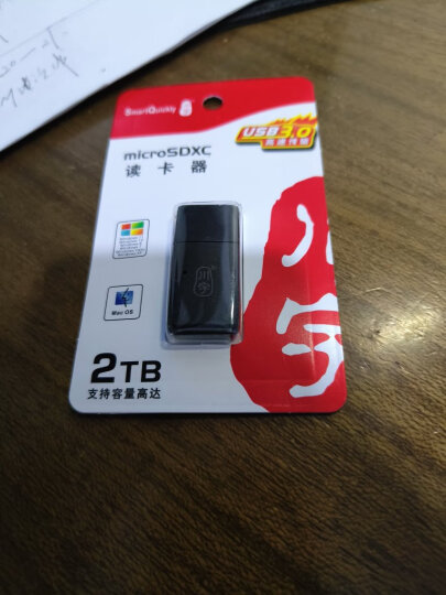 川宇 USB3.0高速迷你读卡器支持手机内存卡micro sd/tf卡行车记录仪存储卡C308 黑色 晒单图