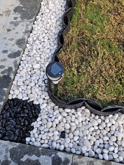 颖朗太阳能草坪灯户外庭院灯室外家用防水地插灯别墅花园阳台草地景观氛围装饰LED七彩小夜灯 【蓝色】七彩+定色（单支装） 晒单图