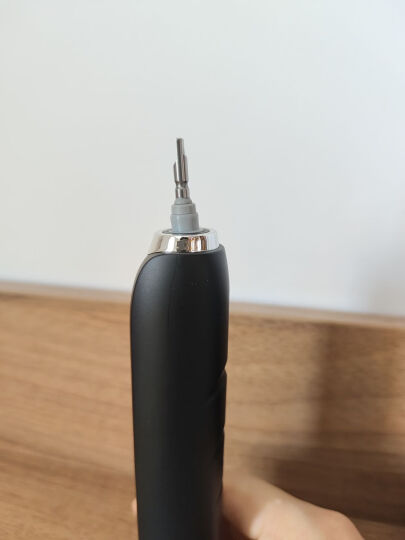拜尔(BAIR)X1 电动牙刷情侣款套装2支装 成人声波扫振充电式士震动软毛自动牙刷男 送女朋友 礼盒装 炫酷黑(8刷头+便携盒) 晒单图