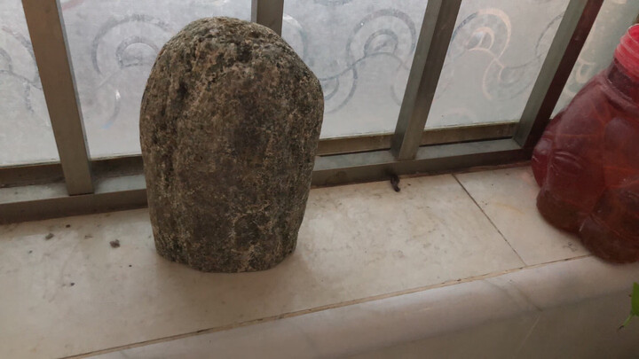 天御阁 天然泰山石原石摆件石敢当工艺品 招财风水石头靠山石 客厅